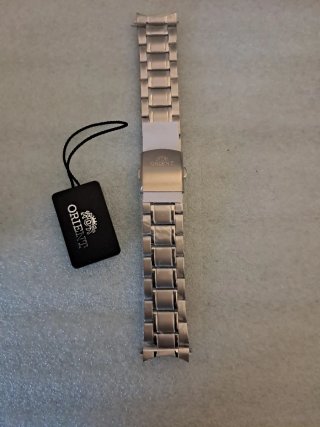 Correa de reloj Orient acero 22mm nueva