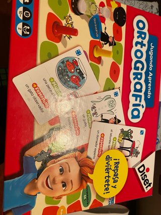 Juego de mesa Jugando Aprendo Ortografía Diset