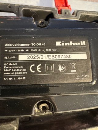 Pistolete de Demolición Einhell