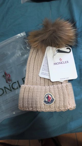 Berretto Moncle Beige nuovo taglia unica