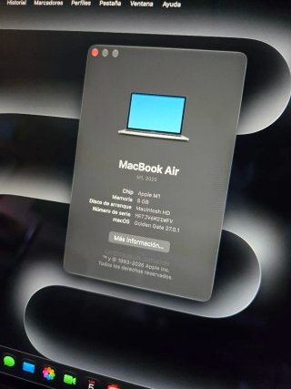 MacBook Air M1 2020 - 8GB/256GB