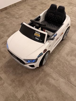 Coche Eléctrico Infantil Blanco