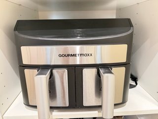 Freidora de aire GOURMETMAXX doble