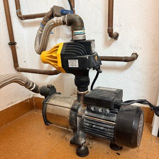 Bomba de agua centrífuga NASS 1CV / 0,75kW + Contr