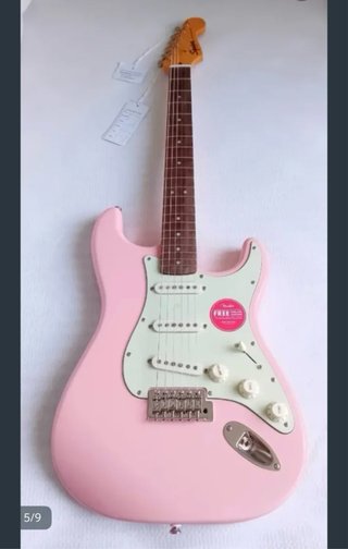 Squier Stratocaster CV 60s FSR Shell Pink