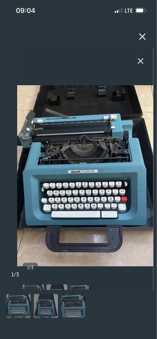 Máquina de escribir Olivetti Studio 46