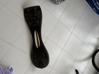 Waveboard Oxelo Negro y Dorado