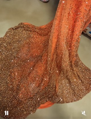 Vestido de fiesta con pedrería