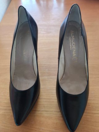 Zapatos de tacón negros Almudena