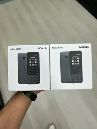 Lote 2 Nokia 6300 - Telefono Classico 2MP 2" 8MB F