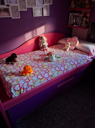 Cama Nido con Cajoneras 1.10x2.30m