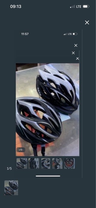 2 Cascos de Bicicleta