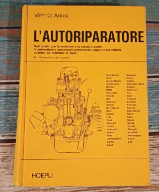 Libro l'autoriparatore Vittorio Ariosi 1980