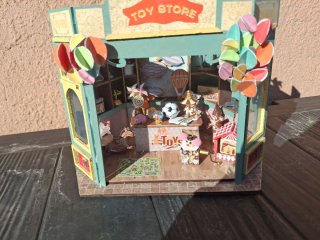 Maqueta Miniatura Diorama Librería DIY