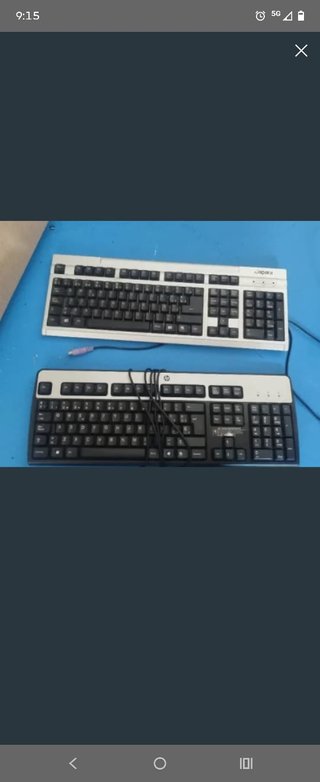 Lote 6 Teclados HP PS/2