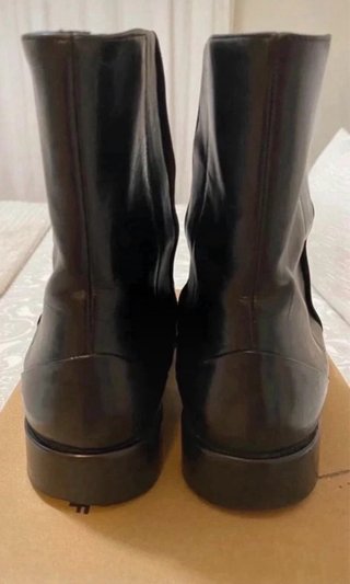 Botines de Piel Hugo Boss Negros Talla 39
