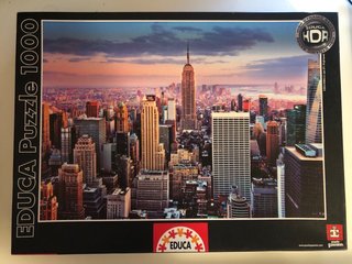 Puzzle Nueva York 1000 Piezas + Caja Metálica