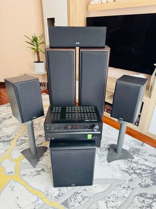 Altavoces Magnat y Amplificador Onkyo