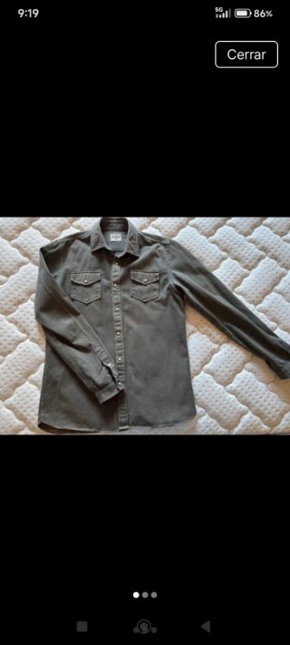Camisa Scalpers Verde Oliva Talla M