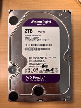 Disco Duro WD Purple 2TB