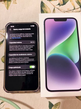 IPHONE 14 BATERIA ORIGINAL NUEVA DE APPLE CAMBIADA