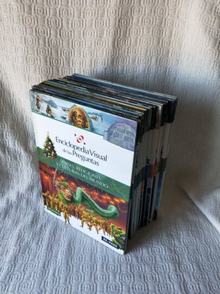 enciclopedias visuales infantiles tapa dura grande