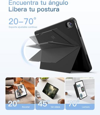 Funda con Teclado para iPad 11" A16 y 10,9"