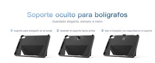Funda con Teclado para iPad 11" A16 y 10,9"