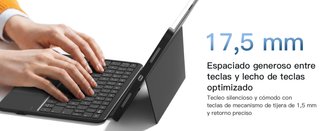Funda con Teclado para iPad 11" A16 y 10,9"