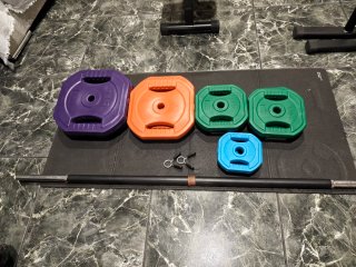 Set Body Pump Discos Pesas Barra