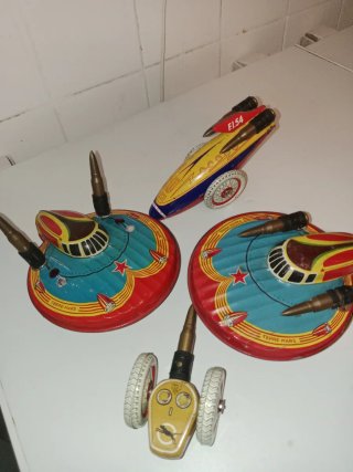 Set de 4 Vehículos de Combate SFA Paris de Chapa