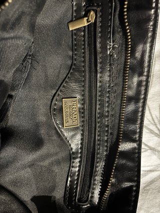 Bolso Piel Vintage Prada Negro