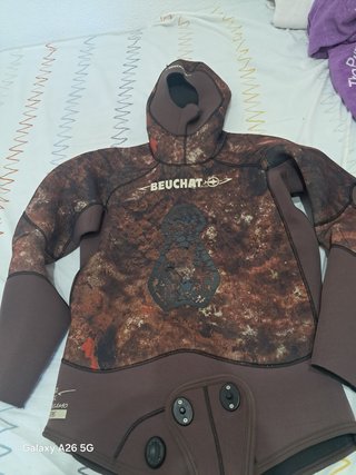 Traje pesca submarina Beuchat Rocksea,5mm,talla L