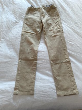 Pantalón niño beige