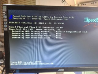 Placa Base Intel Pentium MMX 200, 32mb ram