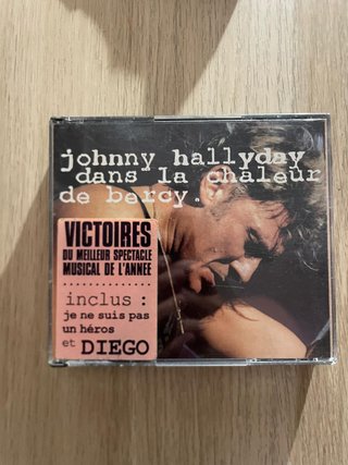 CD Doble Johnny Hallyday Dans la chaleur de Bercy