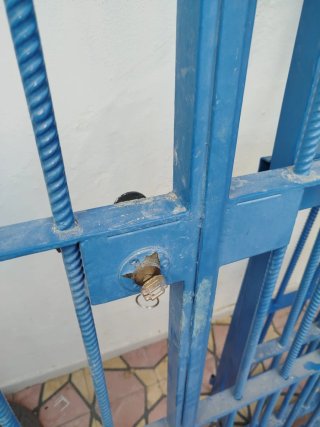 2 Rejas de Hierro para Puertas
