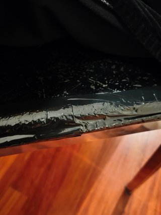 NEGOCIABLE Mesa de Comedor Negra con 5 Sillas