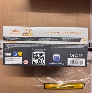 Pokémon Caja Entrenador Élite 30 Aniversario