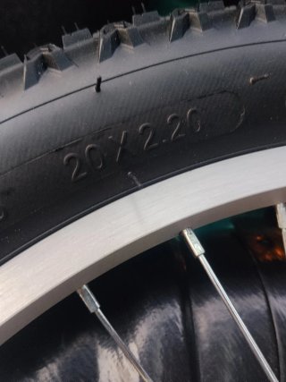 Rueda Delantera de Bicicleta DSI Tyres.Nueva.