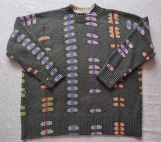 Jersey verde multicolor