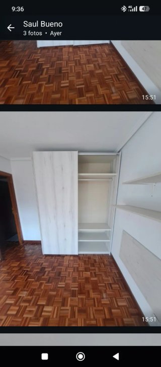 Armario de Madera Blanco