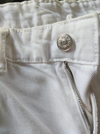 Pantalón Vaquero Blanco