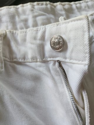 Pantalón Vaquero Blanco