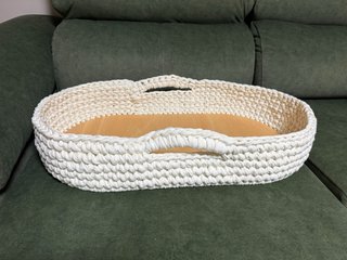 Moisés y cambiador crochet bebé