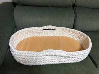 Moisés y cambiador crochet bebé