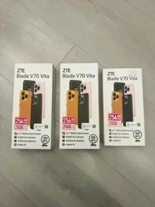 Lote 3x ZTE Blade V70 Vita 256GB 20GB RAM – smart