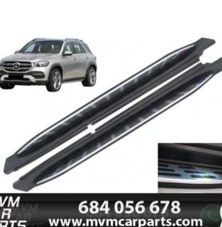 Estriberas para Mercedes GLE SUV W167 con Luz led