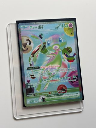 Carta Pokémon Mew futurista ex 30 Aniversario
