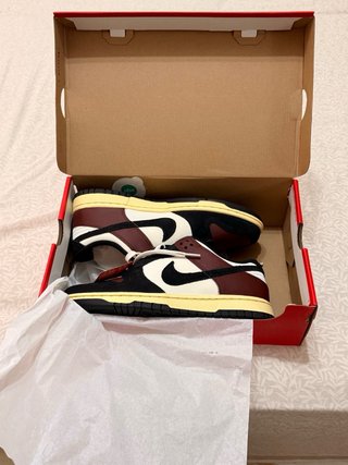Zapatillas Nike Dunk Marrón y Negro